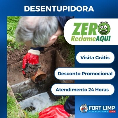 Desentupidora 24h em Iguaraçu - PR